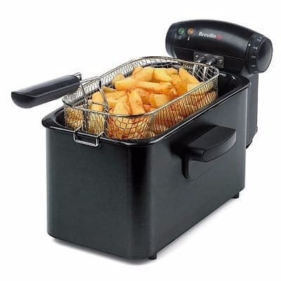 Professional Fryer - VDF112 - Black