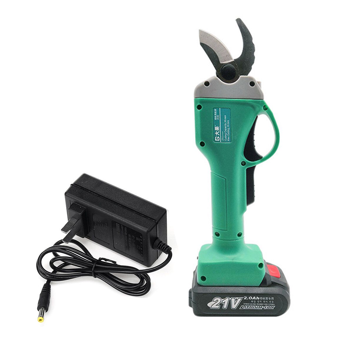 Electric Pruning Shears Rechargeable Branch Scissor Cutter