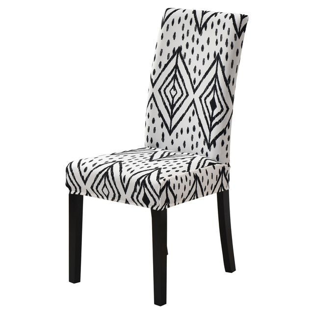 Stretch Floral Print Chair Cover
