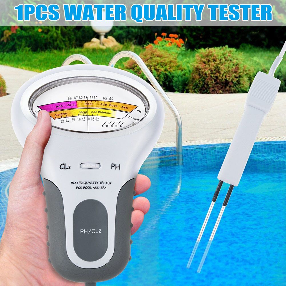 Portable Digital Monitor Ph Water Tester Meter Analysis Chlorine Swimming Pool Test Kit BJStore