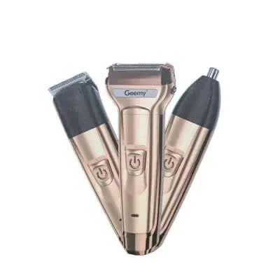 Rechargeable Hair Clipper / Beard Trimmer And Nose Trimmer - 3W