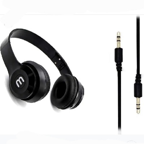 Fold J 03 Stereo Headset  Black