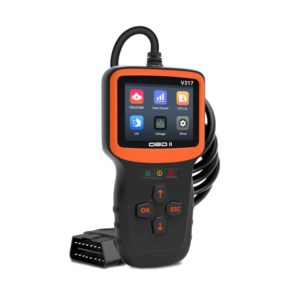 Car OBDII Scanner Code Reader Engine Fault Code Reader