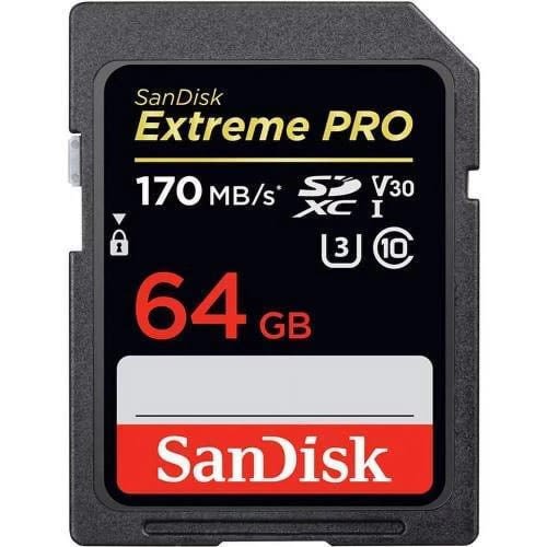 Extreme Pro Sdxc Uhs-i Memory Card For Camera -- Drones- 64gb