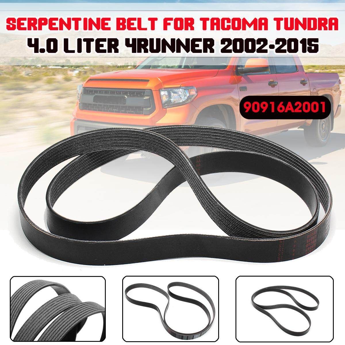 For Toyota OEM Serpentine Belt 90916-A2001 4.0 Liter Tacoma Tundra 2005-2015 Factory