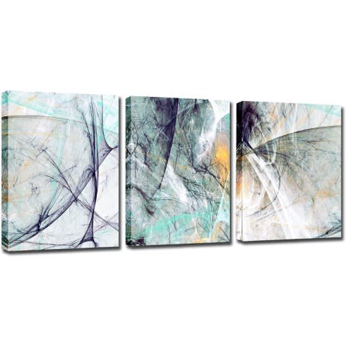 Abstract Misty Pictures Artistic Prints Canvas Wall Art