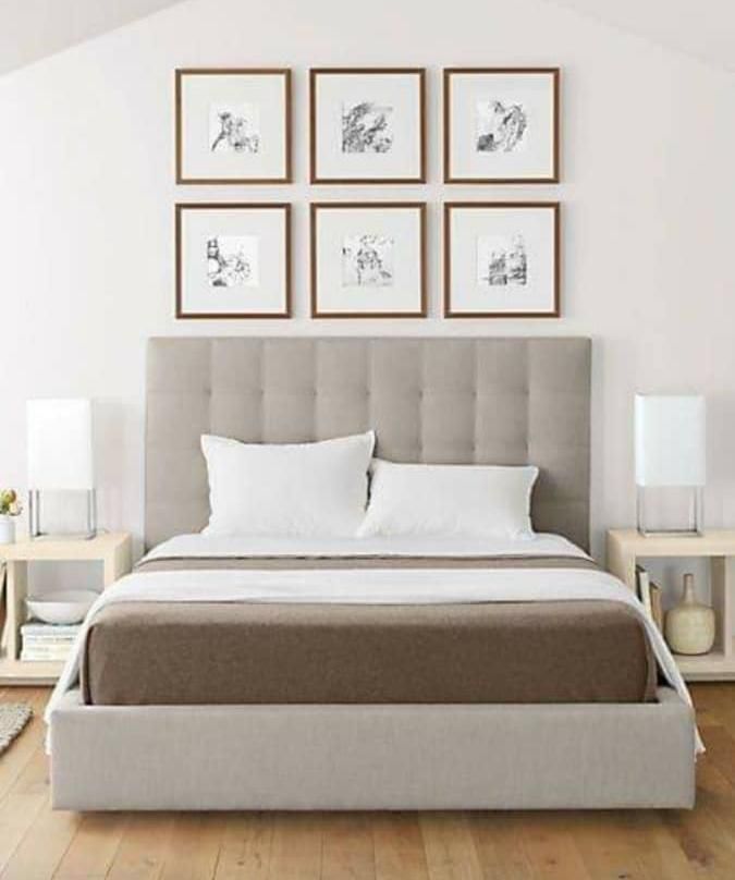 6by6 Fabric Bedframe (Lagos Only