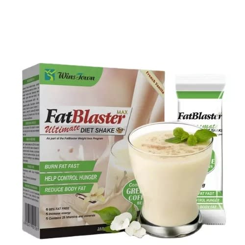 Fatblaster Ultimate Diet Shake - Vanilla Flavour - Meal Replacement And Weight Loss Shake - 250g