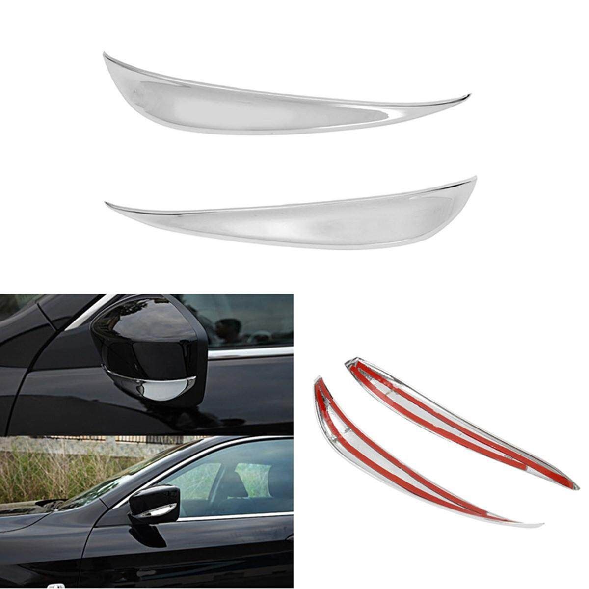 Fit For 2008- 2017 Honda Accord Side Mirror Rear View Chrome Cover Trim Garnish