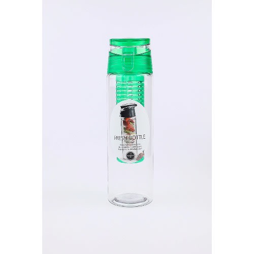 Bottle With Fruit Piston And Locking Lid - 0.8l