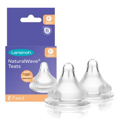 Natural Wave Teat Fast Flow - 2pcs