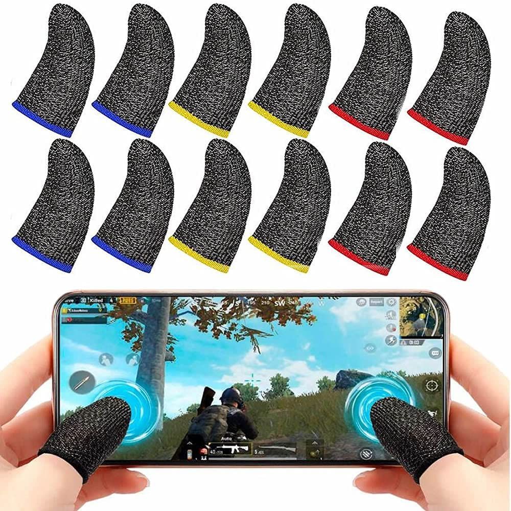 Gaming Finger Sleeves Anti-Sweat Game Finger Cots Cover