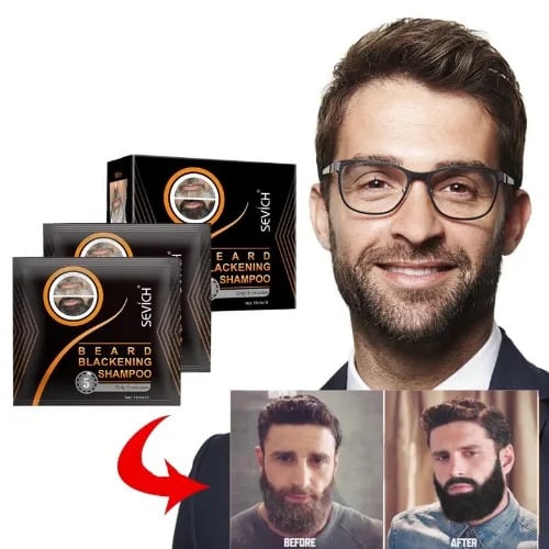 Sevich - Beard Dye & Repair Shampoo - 150ml - Black