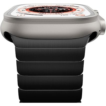 Apple Watch Ultra Band 42/ 44/ 45/  49mm  Stainless Steel-black