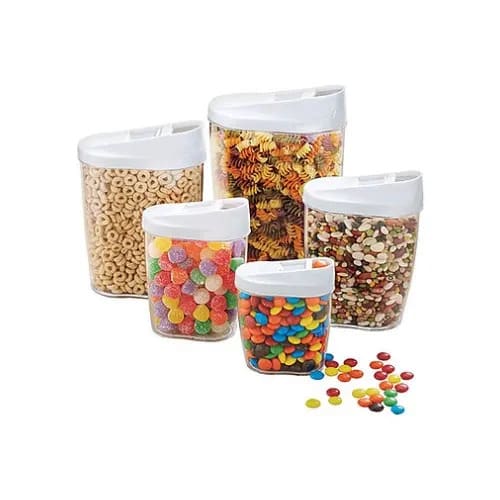 10 Piece Container Set With Easy Pour Lids