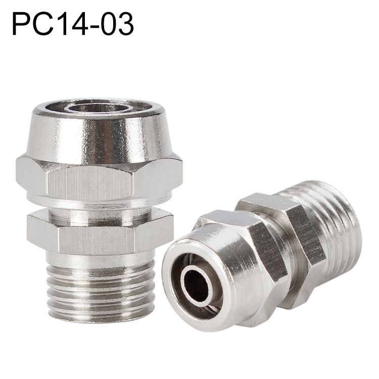 PC14-03 LAIZE Copper Pneumatic Quick Connector