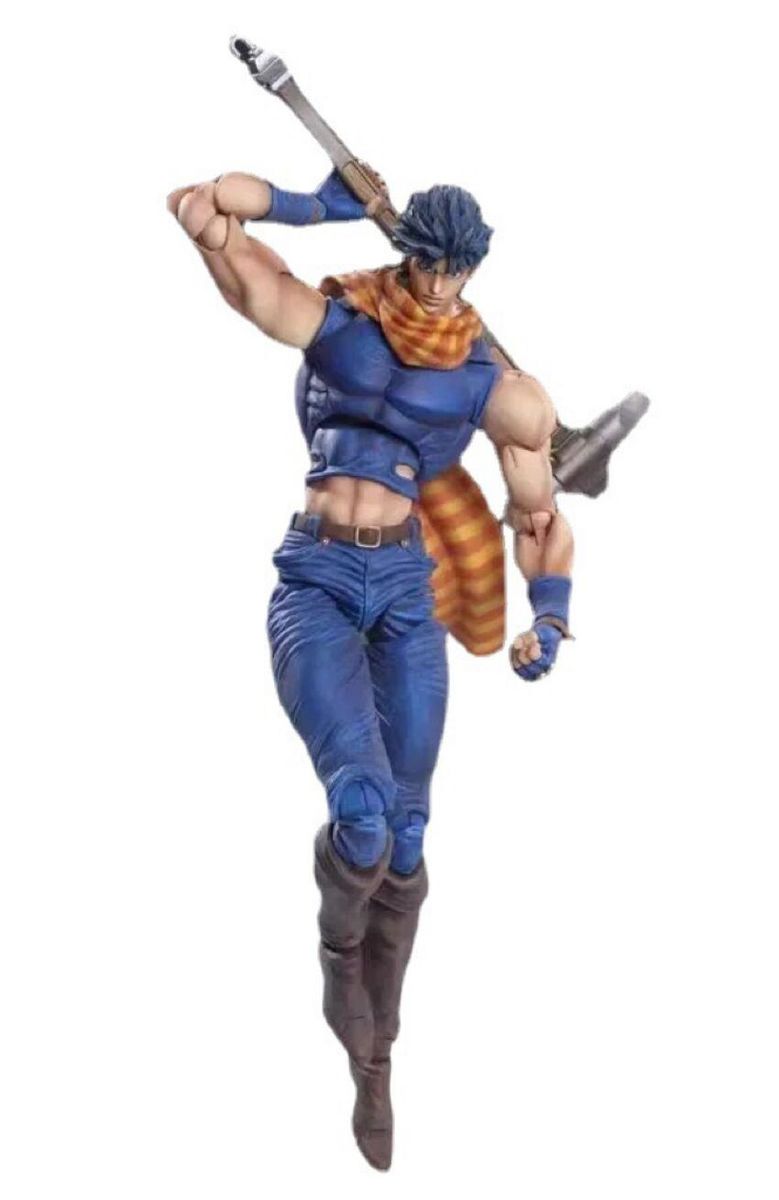 Jojo's Bizarre Adventure Joseph Joestar Action Figure PVC Joint Movable Doll Collectible Ornament Toys Gift