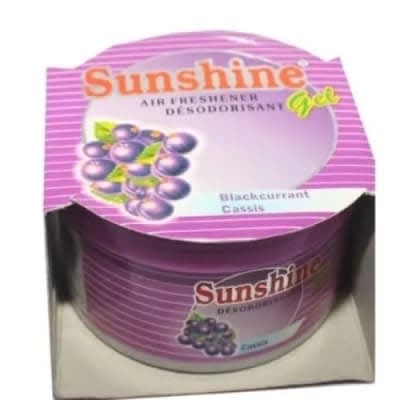 Sunshine Air Freshener - 80g - Blackcurrant -6 Pcs