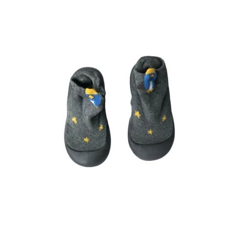 Unisex Covered Shoe With Socks - Ash & Multi