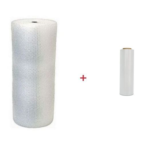 Bubble Wrap (1200mm X 20m) Bubble Wrap+ 2kg Big Shrink Wrap / Stretch Film
