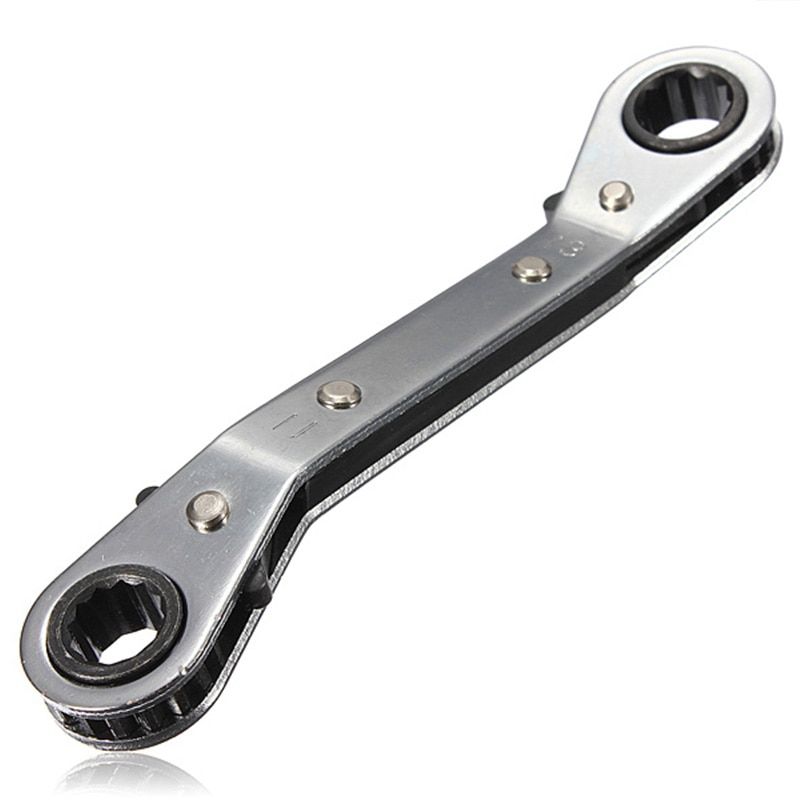 NK 1PCS 6mm 8mm 10mm 12mm 13mm 17mm 21mm Ratchet Spanner Combination Wrench Keys Ratchet Skate Tool Gear Ring Wrench Ratchet