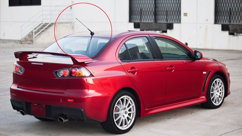 16&Prime; Screw-in AM/FM Roof Antenna Whip Mast