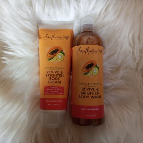 Gift Set Pack - 2 In 1 - Revive & Brighten Body Wash 384ml + Body Cream 237ml