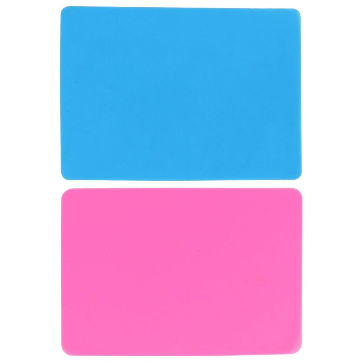 Silicone Craft Mats Resin Casting Nail Painting Table Mat Blue and Pink