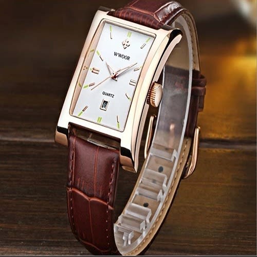 Wwoor - Leather Watch - Brown