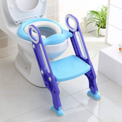 Foldable Toddler Potty Training Ladder Seat