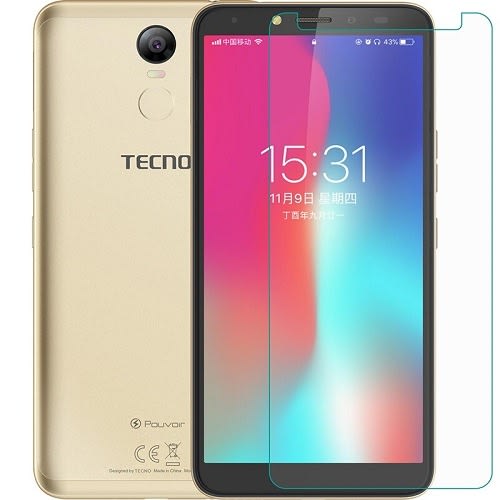 Glass Screen Protector For Tecno Pop 2 10d - 5Pcs