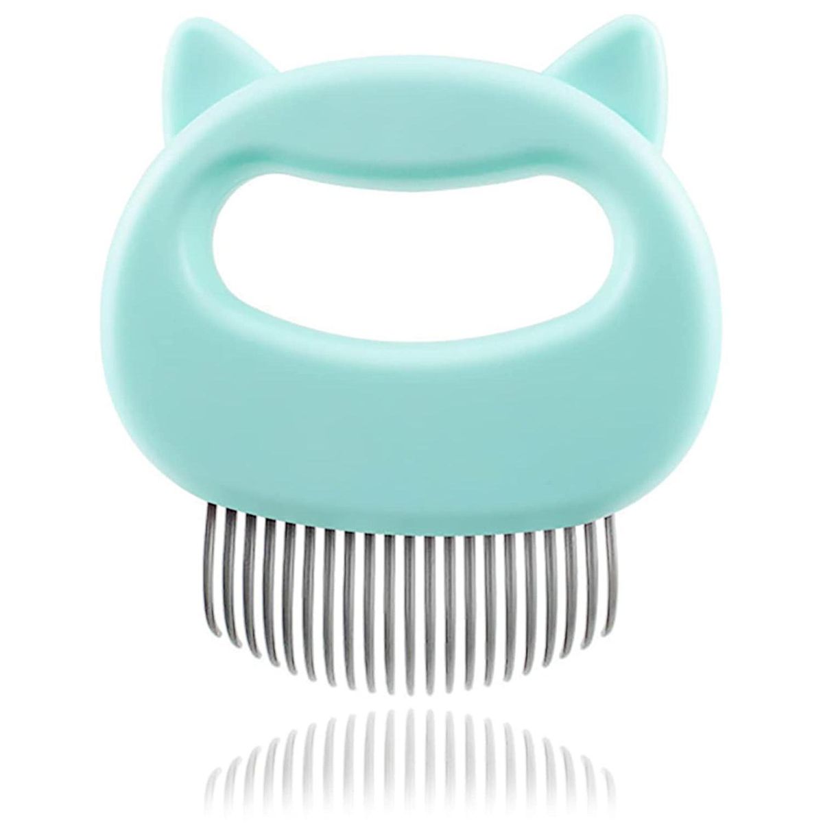 Pet Lice Comb, Cat and Dog Hair Removal Comb, Cat Ear Shell