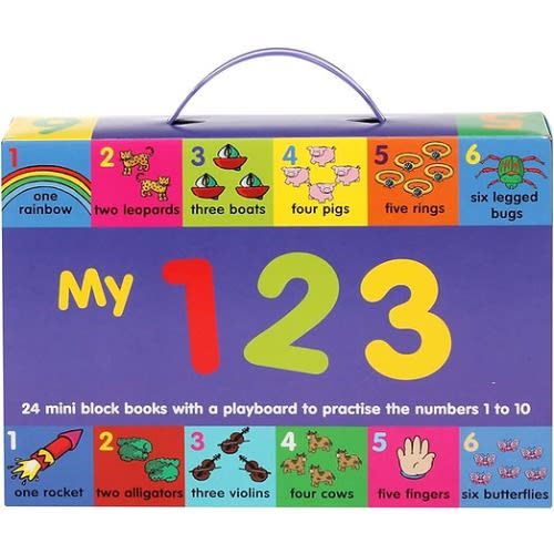 My 123 Mini Block Books