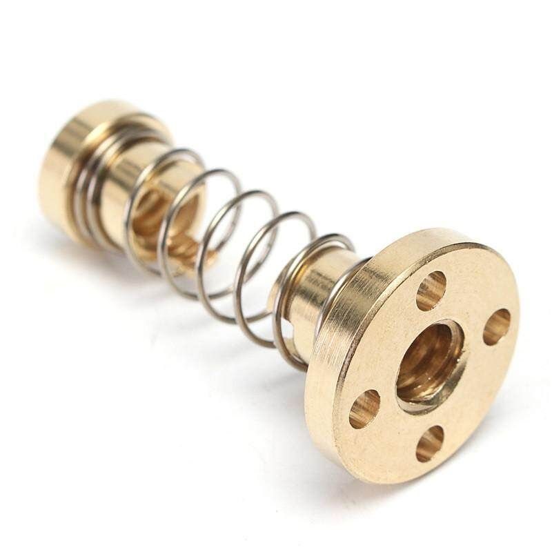 T8 Anti-backlash Spring Loaded Nut For 4mm Threaded Rod Lead Screw Lead 4mm
