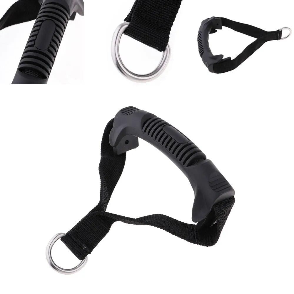 Fitness Equipment Pull Rope Grips Strength Training Ropes Handles Gym Workout Accessories