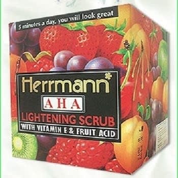 Aha Lightening Scrub With Vitamin E & Fruit Acid - 500g