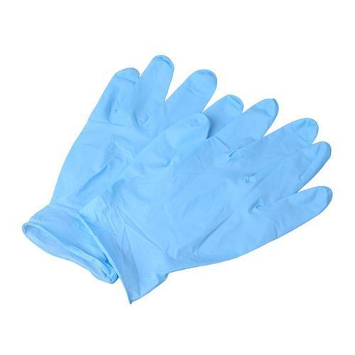 100Pcs A Grade Disposable Blue Nitrile Gloves