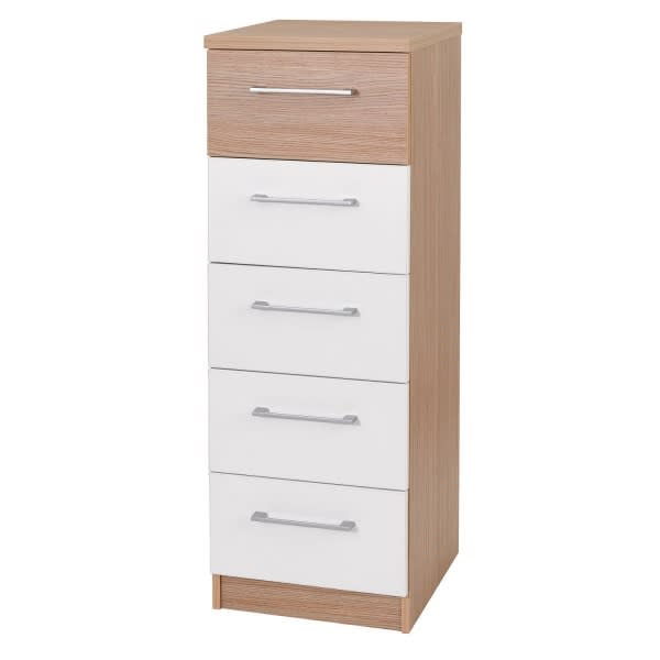 MXPC 5 Drawer - Wooden Home -Office Storage Cabinet