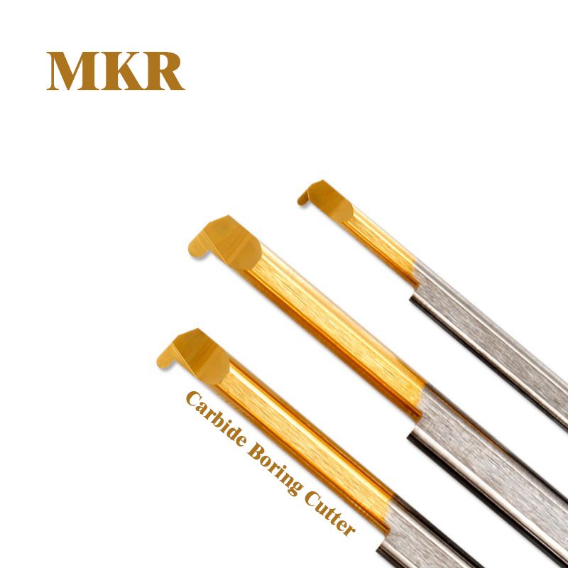 MKR 4 R0.5X1 L15 Full Radius Grooving Inner Hole Turning Tool Carbide Small Bores