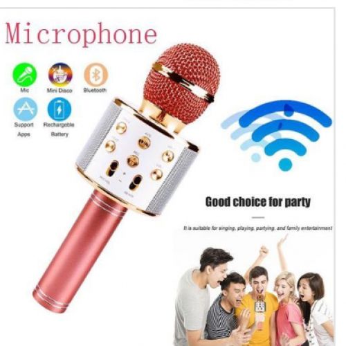 Rechargeable Wireless Microphone Bluetooth Handheld Speaker