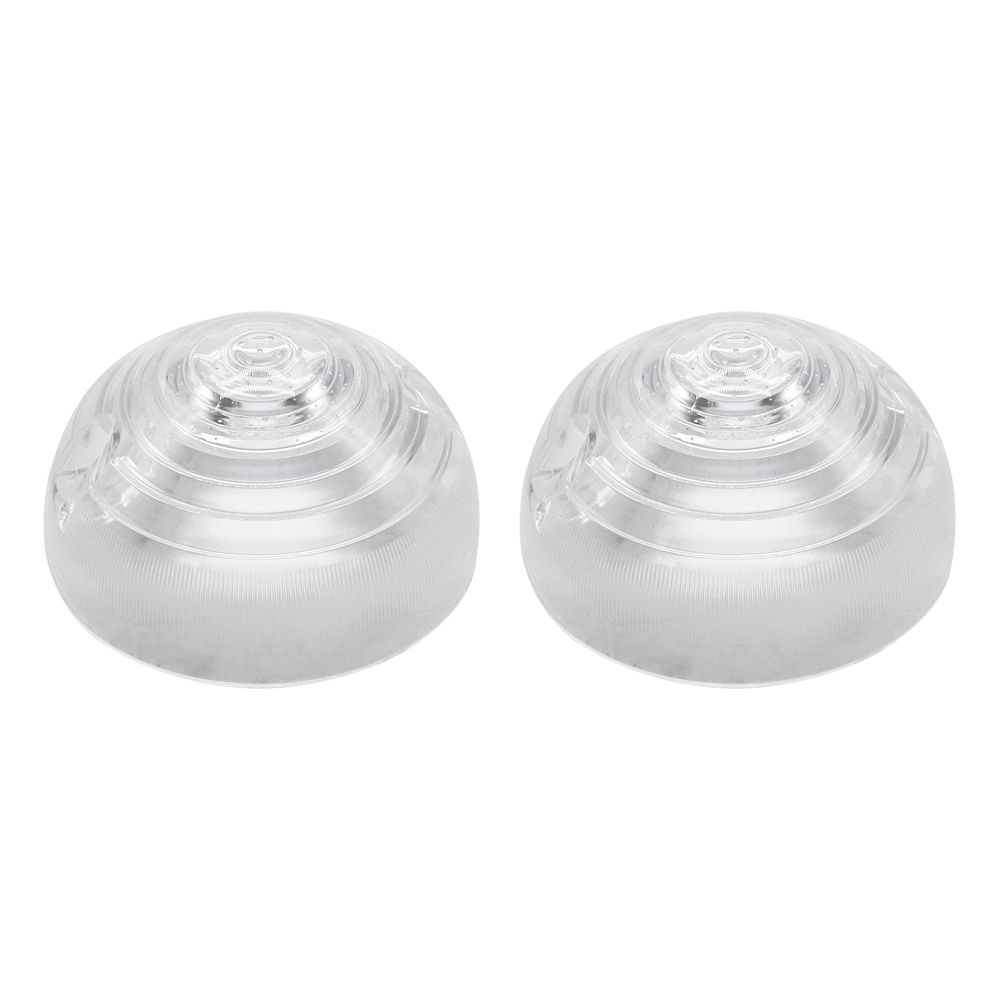 2pcs Clear Lens Cover Side Light Lenses Cover Replacement