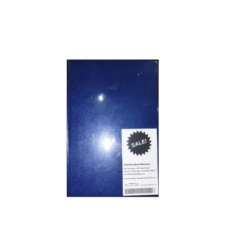Hard Case Bound A5 Notebook- Blue