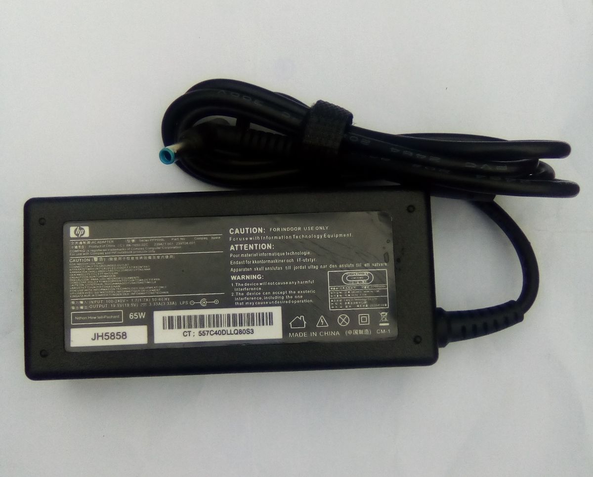 Laptop Charger 19.5v. 3.33A With Power Cord