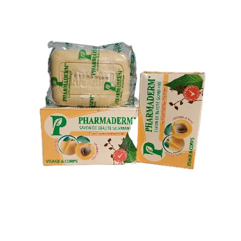 Pharmaderm Apricot Nut - Face And Body Exfoliating Soap - 190g - 2 Pieces