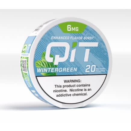 Qit Pouches- Wintergreen  Flavour 15mg