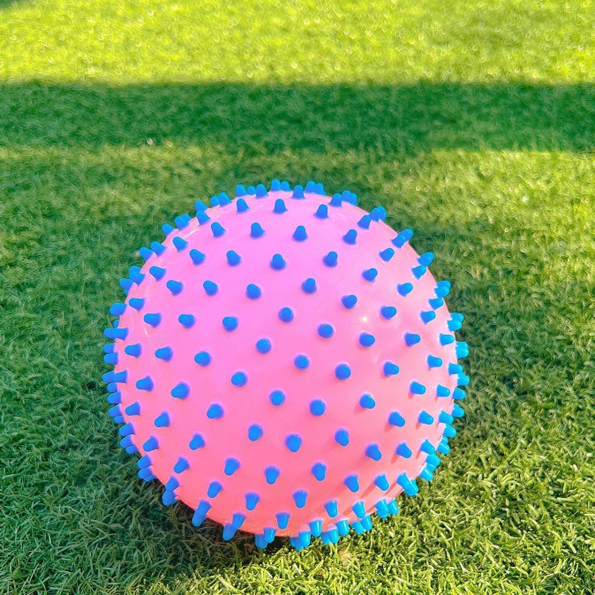 Sensory Ball Toy Baby Toddler Hand Finger Grip Training Touch Ball Toy Pink