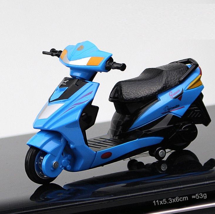 New 1:16 Scale Pedal Motorcycle Alloy Plastic Model