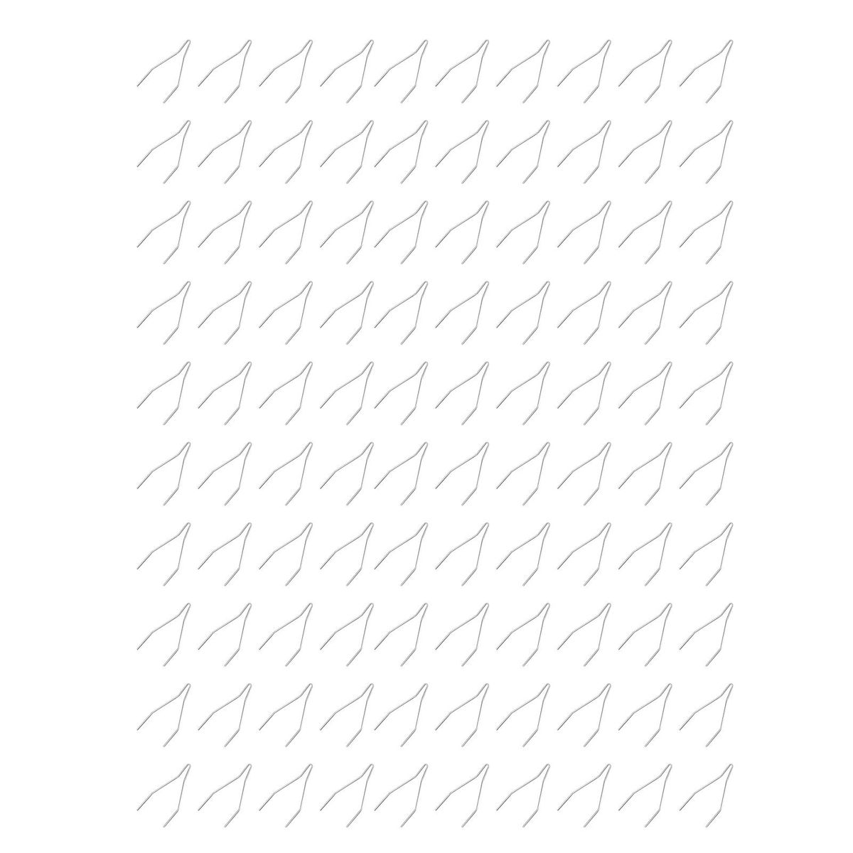 Universal 100 Pcs/Set Precut 0.6mm-0.8mm Hot Wave Flat Staples For Plastic Stapler Repair Welder repair tool