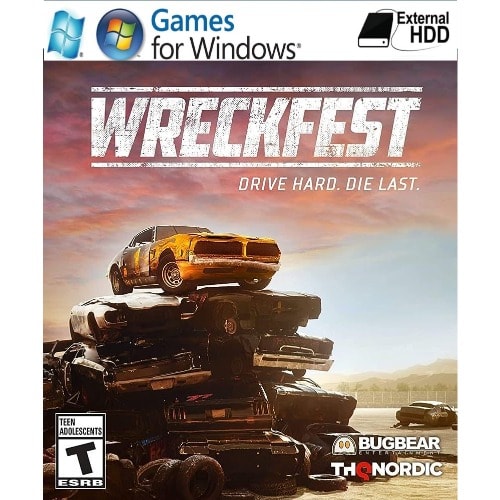 Wreckfest PC Game + 64GB Flash Drive + Free Gift