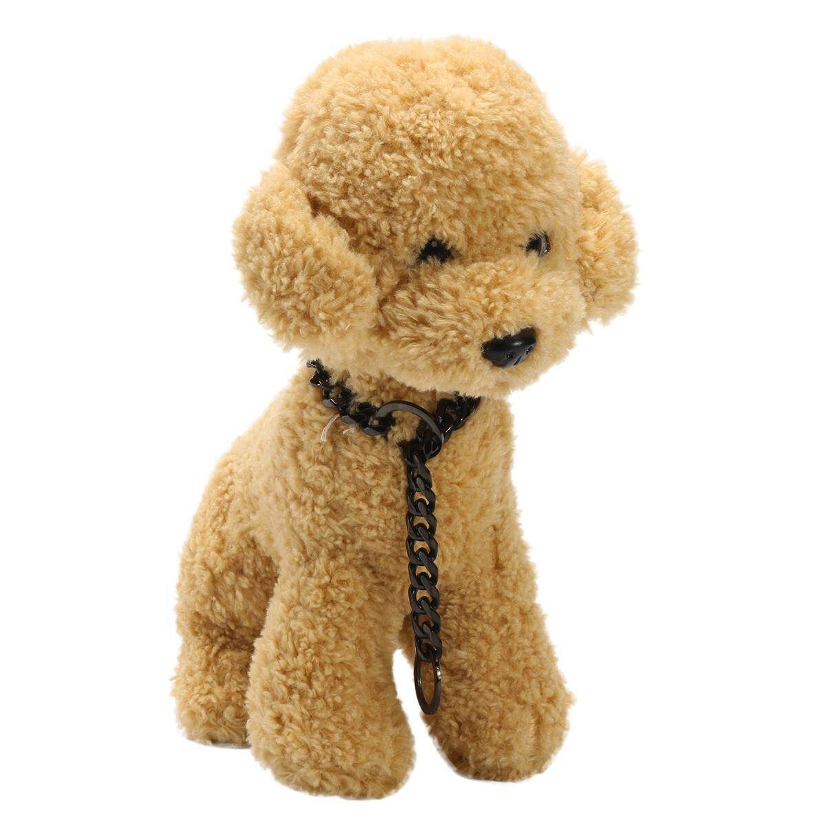 Big 15mm Black Curb Cuban Link 316L Stainless Steel Dog Chain Pet Collar 12-30'' 14inch